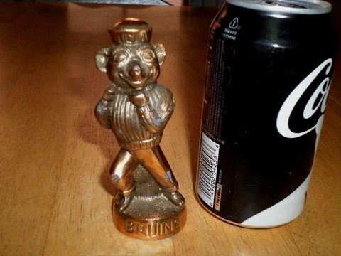[UCLA] BRUINS BEAR METAL STATUE, 1960's yrs., COLLEGE FOOTBALL MASCOT, VINTAGE Cover
