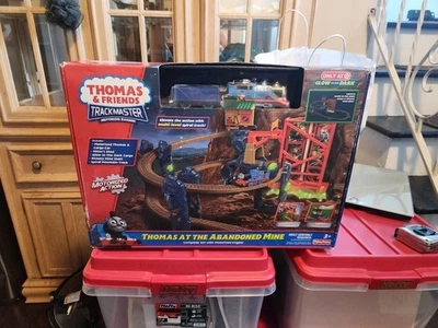 Track Master Thomas at the Abandoned Mine VHTF. TARGET EXCLUSIVE GLOW IN DARK - Image 1 of 4