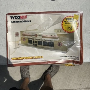 HO SCALE BASKIN ROBBINS BUILDING KIT NO. 7731B - Picture 1 of 4