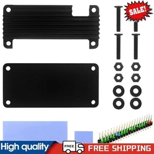 Pour Raspberry Pi Zero 2W Kit Coque Aluminium avec En-tête de Broche Verticale (Couleur) - Photo 1/10