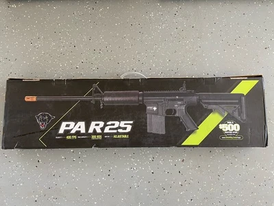 DPMS Panther Arms Licensed PAR25 SR-25 Full Metal Airsoft AEG Rifle by A&K - Image 1 of 4