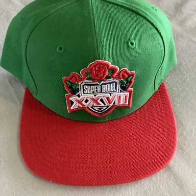 Sombrero Mitchell & Ness 1993 Cowboys Bills Super Bowl XXVIII Foto 1 de 4