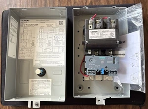 SIEMENS - 14DUD12BF - MAGNETISCHER STARTER - 1PH, 27 Ampere, Nema Größe 1, 120V Spule - Bild 1 von 4