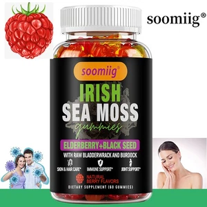 Gomitas de musgo marino 1300 mg, gomitas veganas limpias y naturales - apoyo articular apoyo inmunológico - Imagen 1 de 14