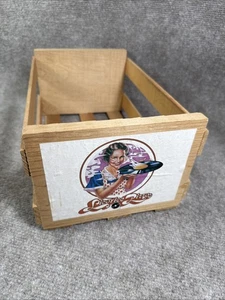1980's Licorice Pizza Records 7" Vinyl Storage Wood Crate 12x8 Original 45's - Bild 1 von 11