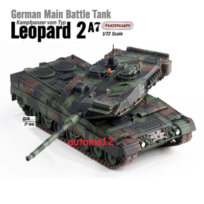 1/72 German Leopard 2A7 main battle tank model three color camouflage - Image 1 of 4