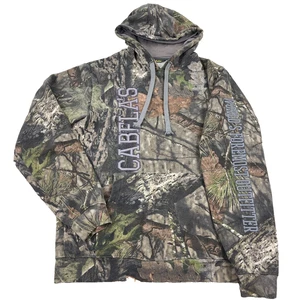 Cabelas Camo Hoodie Herren Small Sweatshirt Pullover Vintage Y2K Jagd Retro Erwachsene - Bild 1 von 12