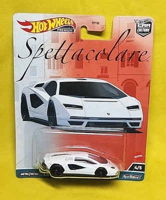Hot Wheels Spettacolare Lamborghini Countach LPI 800-4 2022 Real Riders 🔥X7 Foto 1 de 4