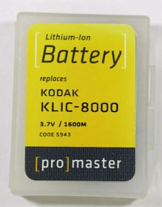 ProMaster Kodak KLIC-8000 Battery Code 5943 - Picture 1 of 1