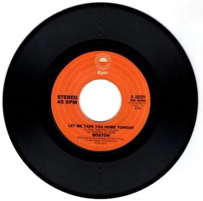 Boston - Let Me Take You Home Tonight / Long Time 7" 45 RPM Single - Image 1 of 4