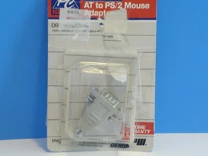 AT TO PS/2 MOUSE ADAPTER, DB9 MALE TO DIN 6PIN MALE - Afbeelding 1 van 2