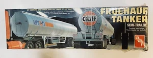 AMT T531 Gulf & Union 76 Fruehauf Tanker Semi Trailer Kit NEW SEALED 1970’s - Picture 1 of 6
