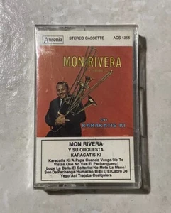 Sealed Mon Rivera Y Su Orquesta - En Karacatis Ki Ansonia Records Cassette - Picture 1 of 2