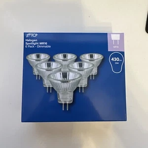 MR16 Light Bulbs 35w Spotlight Halogen 6 Pack - Picture 1 of 3