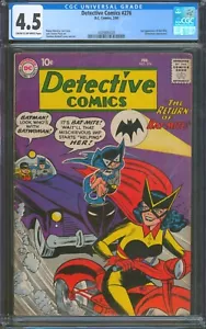 Detective Comics #276 🌟 CGC 4.5 🌟 2nd Bat-Mite Silver Age Batman DC Comic 1960 - Bild 1 von 2