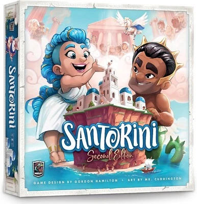 Santorini: Second Edition: An Elegant, Accessible Strategy Game Greek Mythology - Image 1 of 4