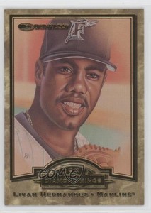 1998 Donruss Rookie Diamond Kings Canvas /500 Livan Hernandez #3