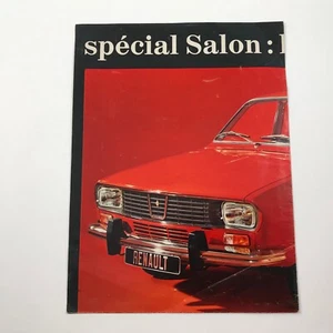 Classic Renault 12 Special Salon Vintage Sale Brochure Dealer French Poster 1970 - Picture 1 of 3