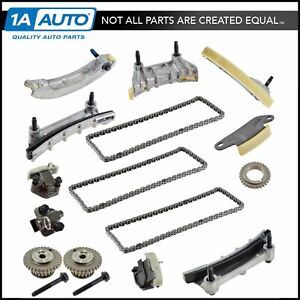 Timing Chain Tensioner Idler Guide Rail Kit Set for LaCrosse CTS SRX Camaro 3.6L