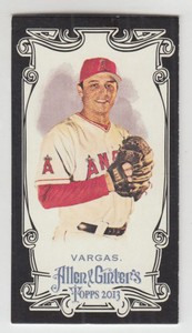 2013 Topps Allen and Ginter Mini Black #84 Jason Vargas - NM-MT