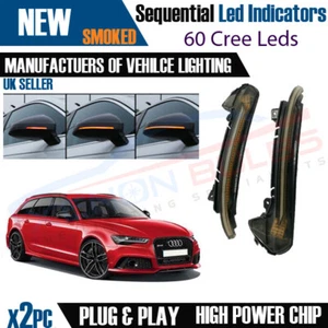 2x Dynamic sequential LED Indicator Audi C7 A6 S6 RS6 M9 Saloon Avant Module - Picture 1 of 7
