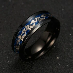 WOLFRAM VINTAGE UNISEX DRACHEN RING - Bild 1 von 1