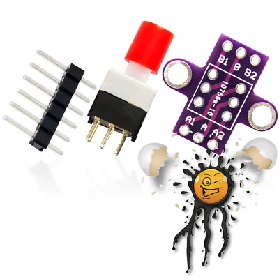 CJMCU-010 Arduino Schalter Mikro Druckschalter rastend self locking Switch Modul - Bild 1 von 3