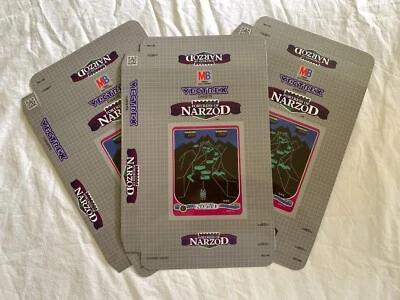 Vectrex "Fortress of Narzod" Cartridge EMPTY BOX ONLY Reproduction  - Image 1 of 2