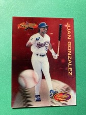 Pick From List: Juan Gonzalez Cards w/ Some Inserts Available 1990 1991 92 93+