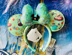 2023 Disney Parks Play In The Parks Haunted Mansion Minnie Ears Ear Headband NEW - Picture 1 of 1
