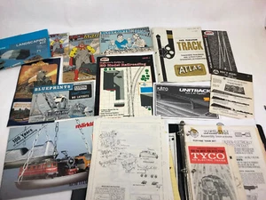 Vintage 60’s Atlas Train Blueprints for Snap-Track HO Layouts Booklets Bach Man - Picture 1 of 8