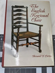 The English Regional Chair Hardcover DJ Bernard D. Cotton Signed - Imagen 1 de 4