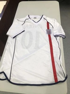 Men’s England World Cup - Michael Owens #10 Soccer Jersey size XXL Malance Brand - Picture 1 of 16