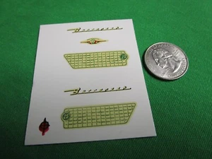  K&O 1957 GALE BUCCANEER 25 HP Toy Outboard Motor Model Boat Reproduction Decals - Picture 1 of 2