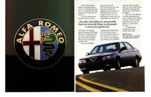 1971 ALFA ROMEO 164 ~ ORIGINAL 2-PAGE PRINT AD - Picture 1 of 2