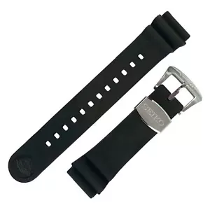 Original Seiko Prospex Turtle Rubber Band Strap SRP777 with Pins R02F011J9 - Picture 1 of 2
