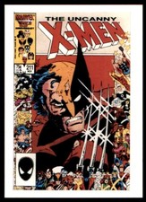 Comic Images - Uncanny X-Men 1990 - Series 2 Card - Issue #211 01/11/86 No. 38