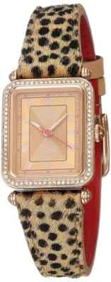 Reloj de cuarzo Fossil para dama oro lírico / guepardo - ES4684 NUEVO Foto 1 de 4