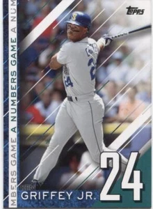 KEN GRIFFERY JR 2020 Topps Update A NUMBERS GAME Insert - MARINERS - #NG-10  - Picture 1 of 1