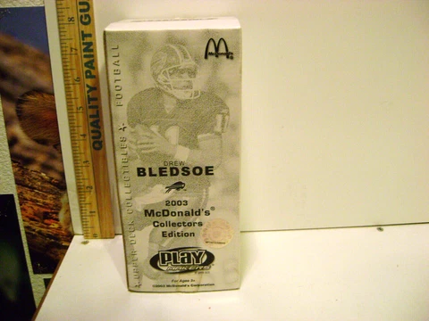 NIB 2003 NFL BUFFALO BILLS DREW BLEDSOE BOBBLEHEAD FIGURE Cover
