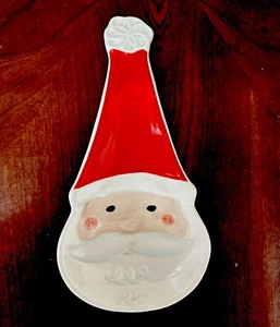 St. Nicholas Square Traditions Santa Face Spoon Rest. NEW - Picture 1 of 6