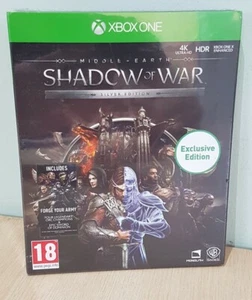 Shadow of War Silver Edition Xbox One Pal UK New Factory Sealed - Picture 1 of 2