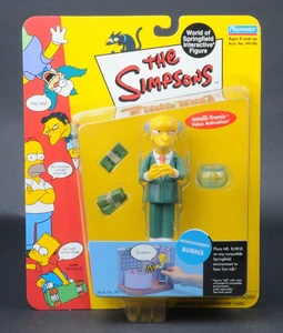 2000 Playmates Los Simpson Serie 1 Montgomery Burns Mr. Burns Figura Nueva - Imagen 1 de 8