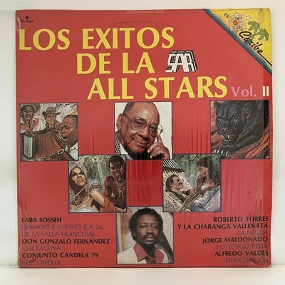 LOS EXITOS DE LA SAR ALL STARS VOL. II, FEAT. JORGE MALDONADO, 1986 MEXICAN LP - Image 1 of 4