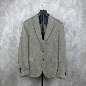 RARE RL67 Polo Ralph Lauren Linen Tweed Slim Sport Coat 44 R - Picture 1 of 15