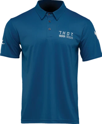 THOR Corpo Polo Shirt - Storm Blue - Large 3040-3489 - Image 1 of 2