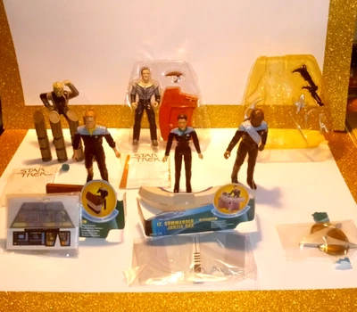 1998 Star Trek Playmates Deep Space Nine 6"  Five  Figure Lot Warp Factor Series - Image 1 of 4