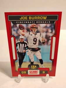 2023 Score Red #196 Joe Burrow Cincinnati Bengals - Picture 1 of 2