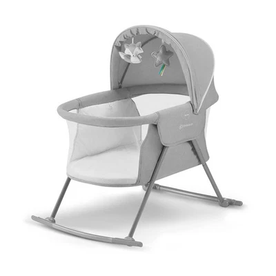 kk Kinderkraft Baby Crib 3 in 1 LOVI, Cradle, Travel Cot, Rocker, Easy Foldin... - Image 1 of 4
