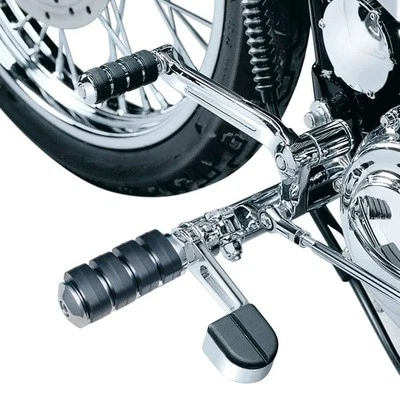 For Harley-Davidson Softail 18-19 Kuryakyn 8075 ISO Stirrups w Large Pegs Chrome - Imagem 1 de 4